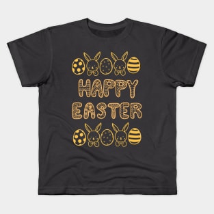 Happy Easter Day Rabbits Kids T-Shirt